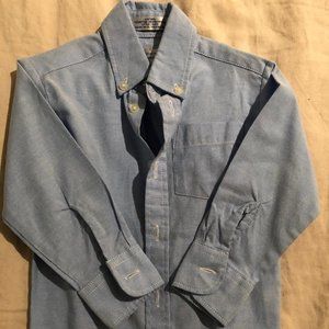 IMP,Boys 2T blue oxford button down